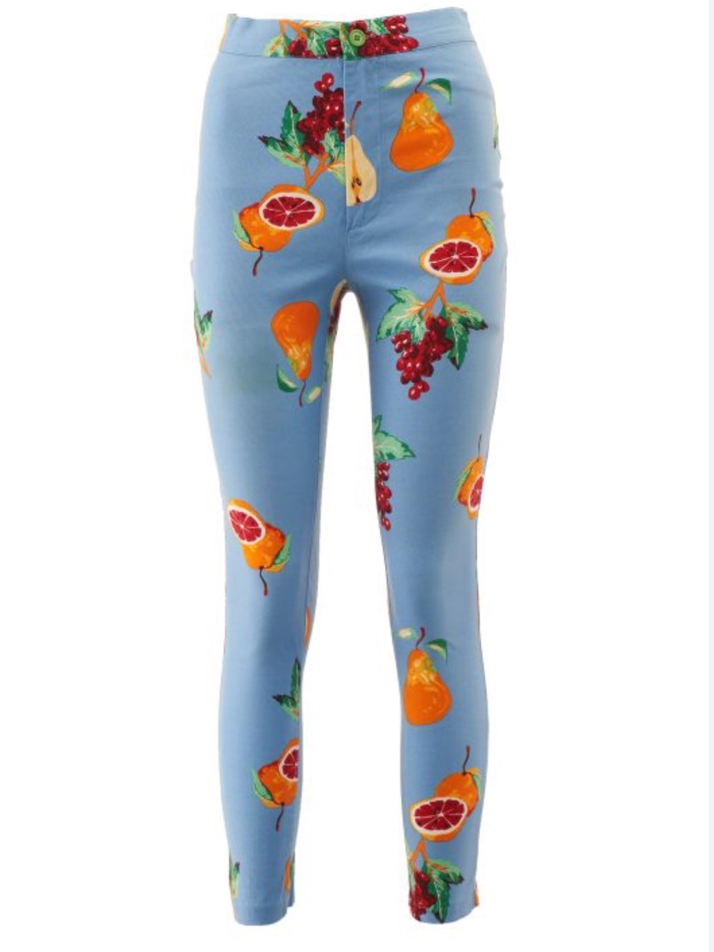 Fruit Print Skinny Pants NWT